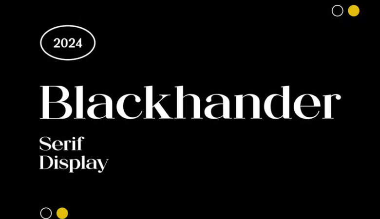 Blackhander Font