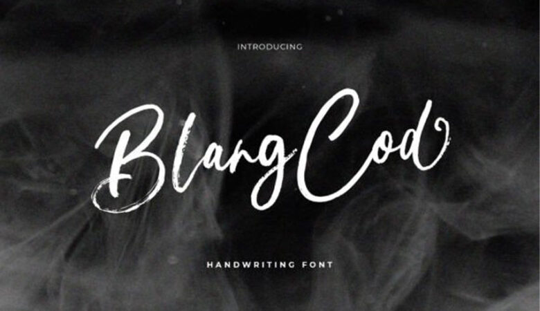 Blang Cod Font