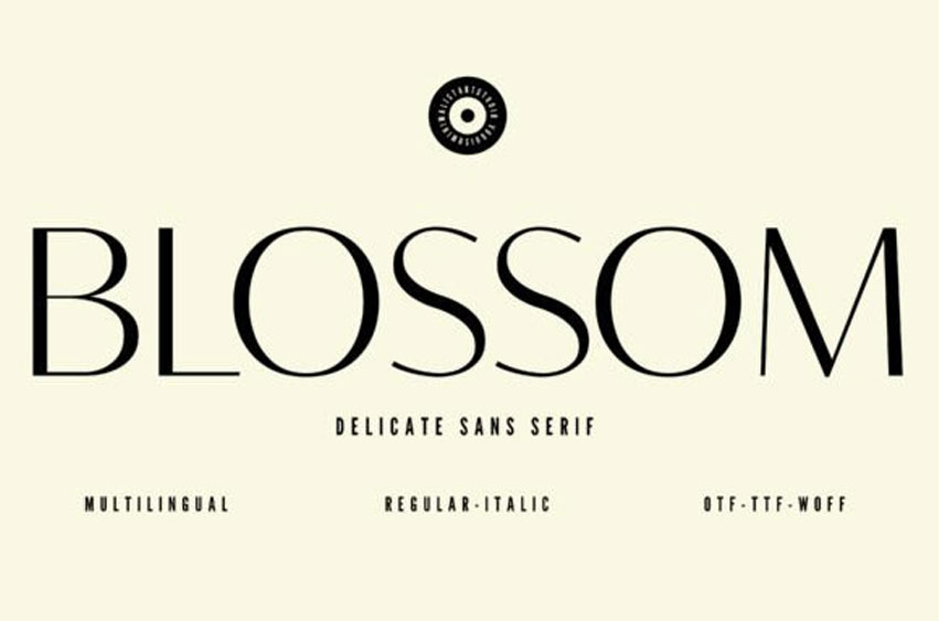 Blossom Font