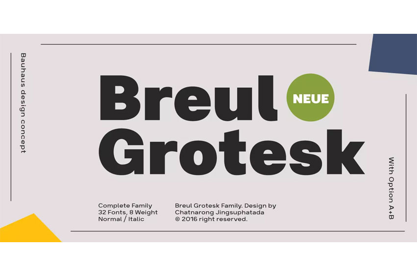 Breul Grotesk Font