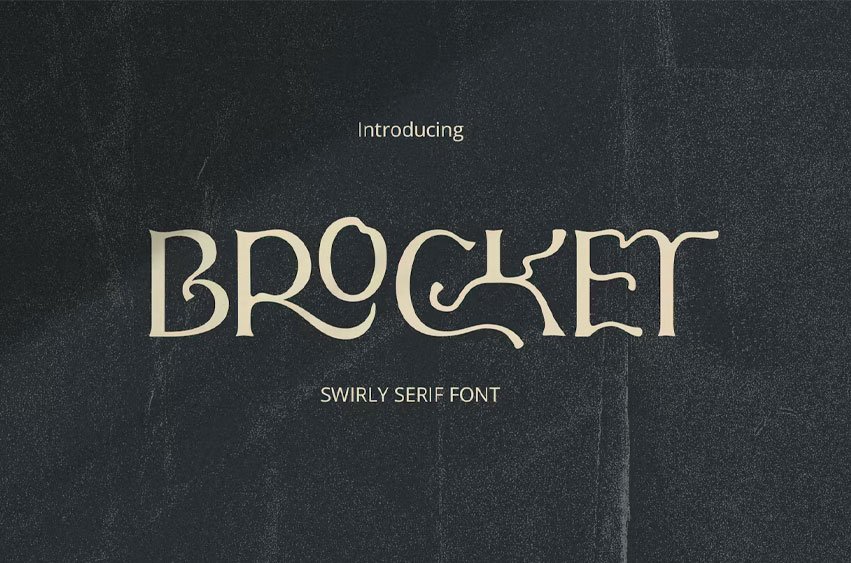 Brocket Font