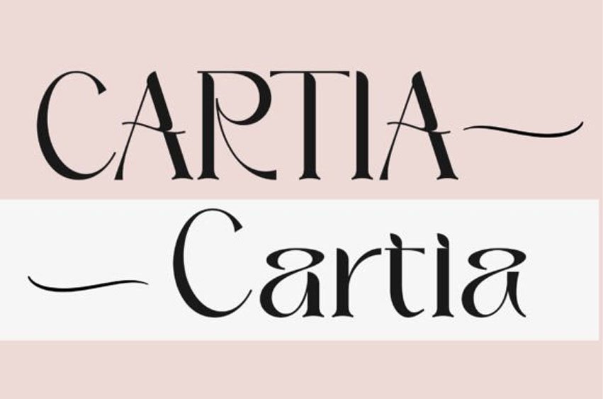 Cartia Font