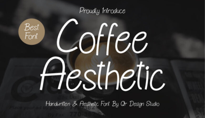 Coffee Aesthetic Font