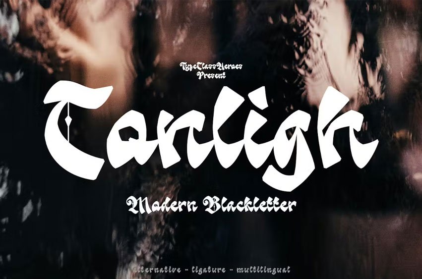 Conligh Blackletter Font