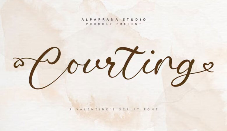 Courting Font