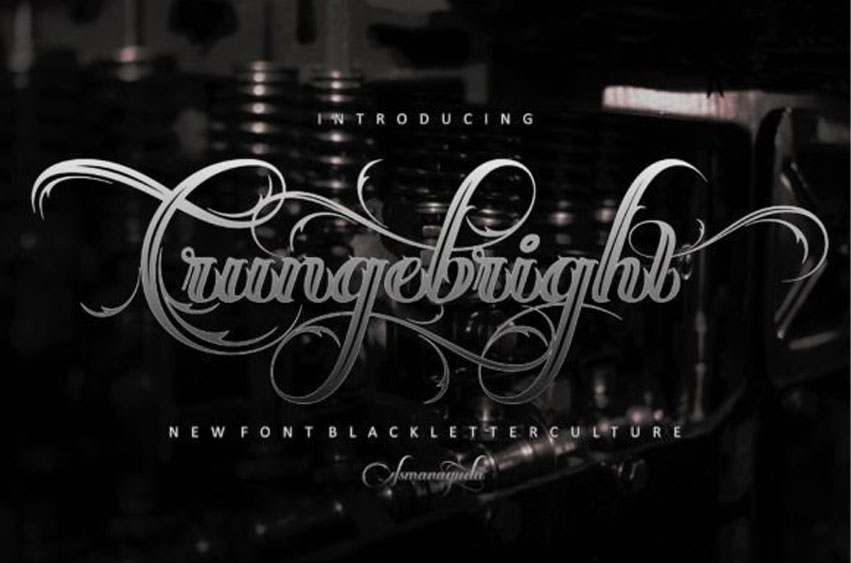 Crungebright Font