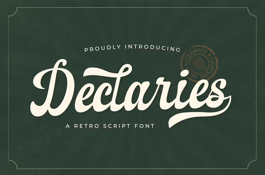 Declaries Font