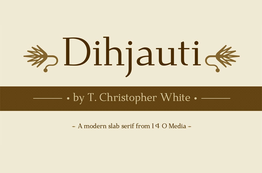 Dihjauti Font