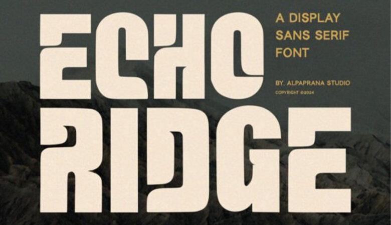 Echo Ridge Font