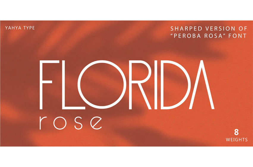 Florida Rose Font