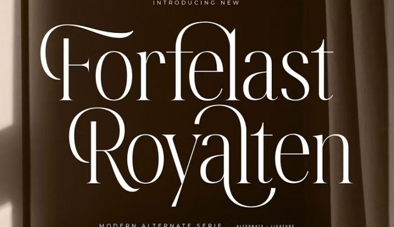 Forfelast Royalten Font