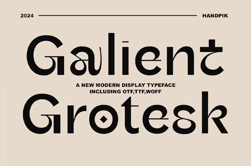 Galient Font