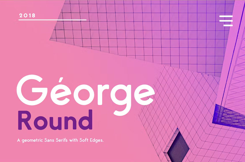 George Rounded Font