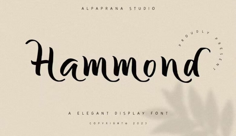 Hammond Font