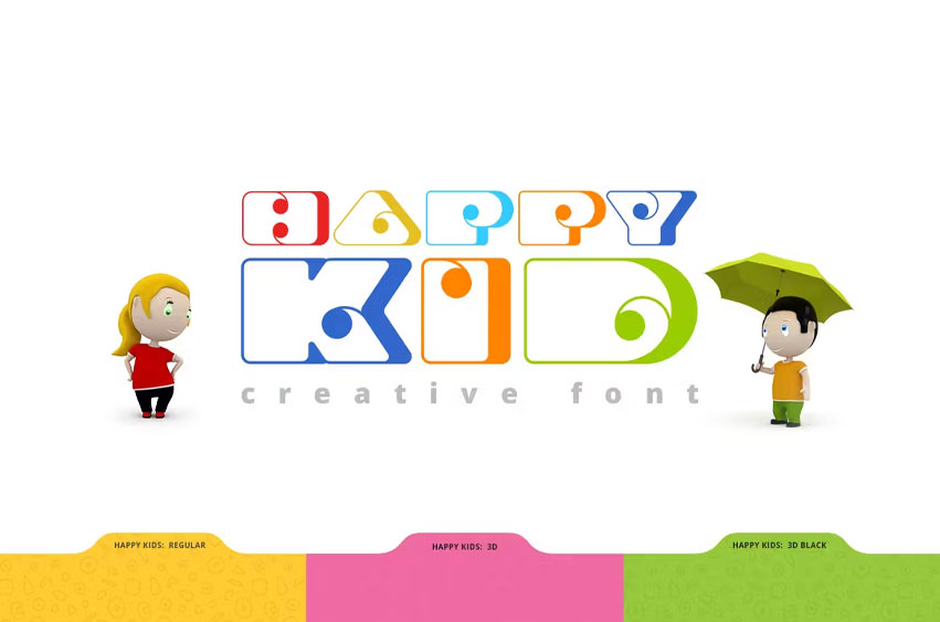 Happy Kid Font