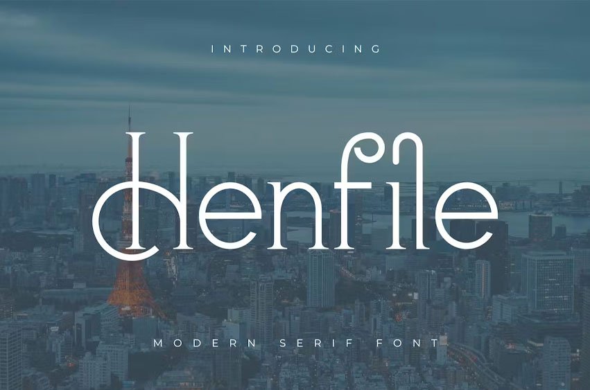 Henfile Font
