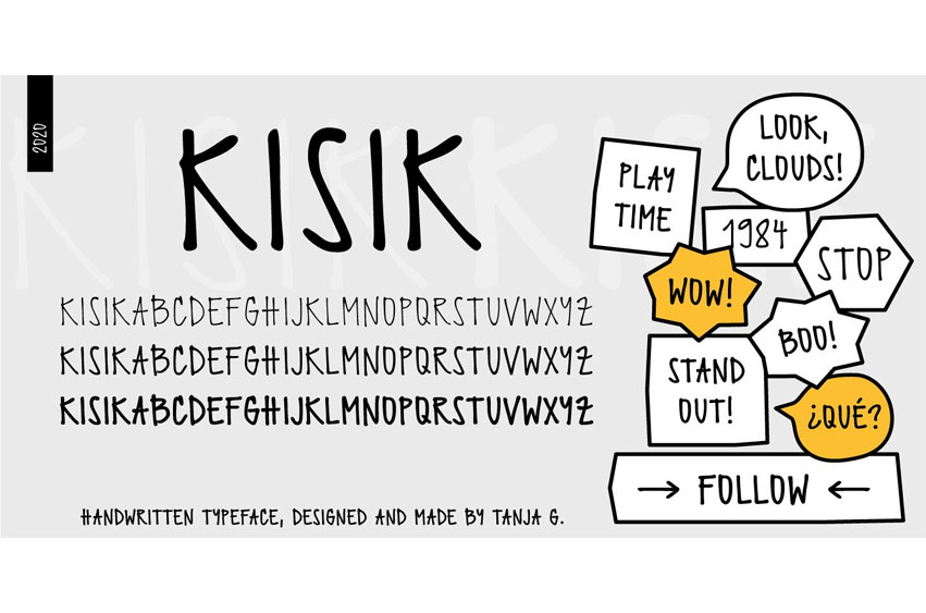 Kisik Font