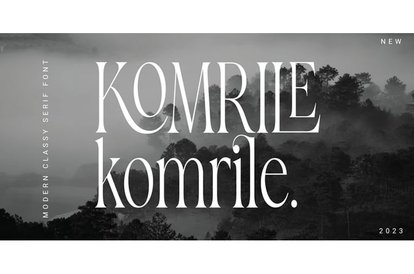 Komrile Font