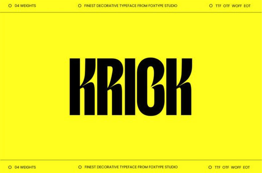 Krick Font