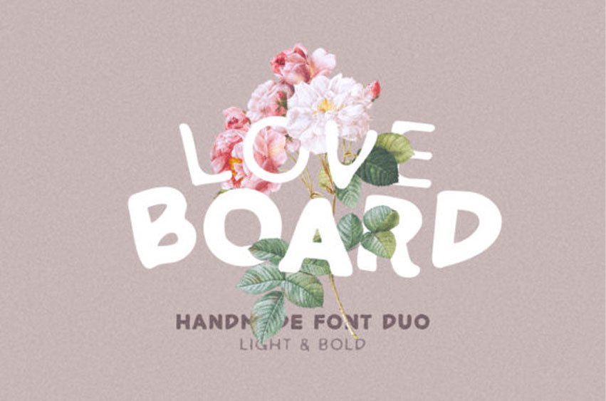 Love Board Font