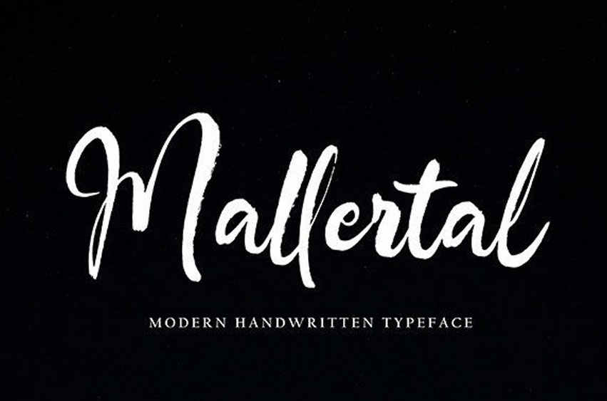 Mallertal Font