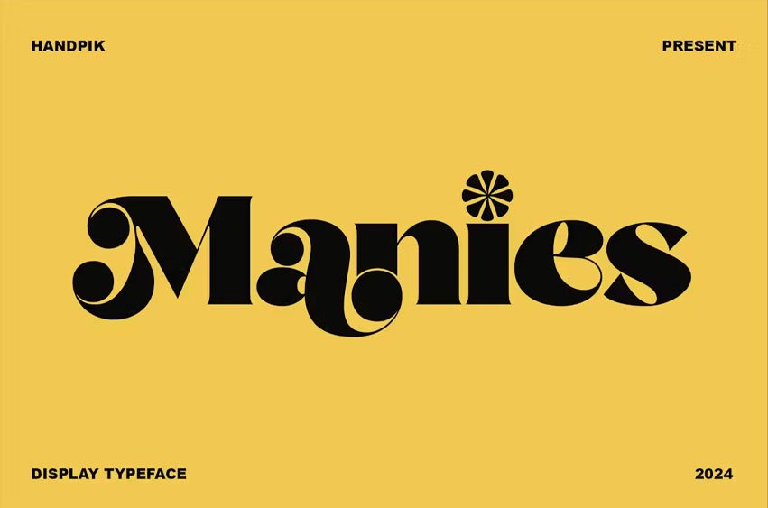 Manies Font