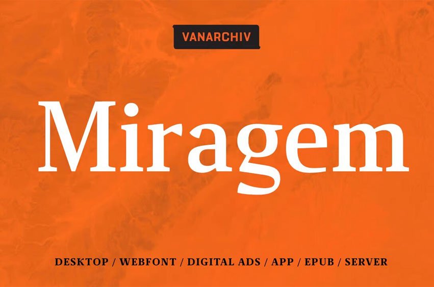 Miragem Font