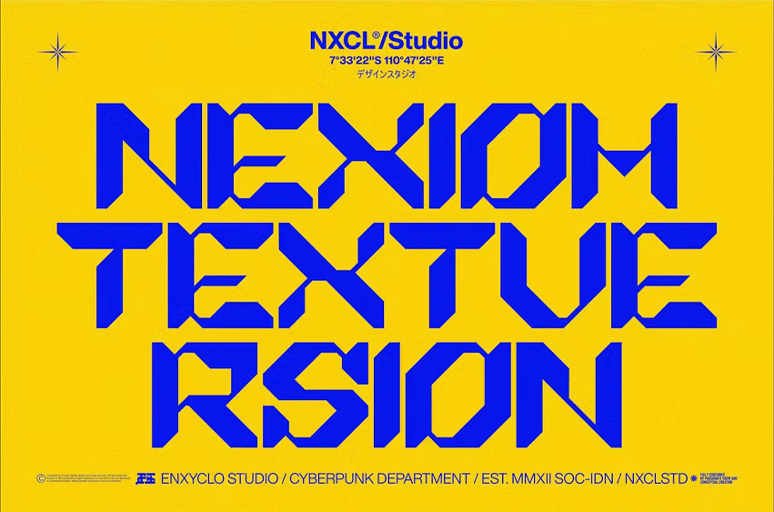 NCL Nexiom Text Font