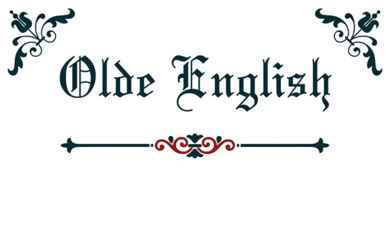 Old English Font