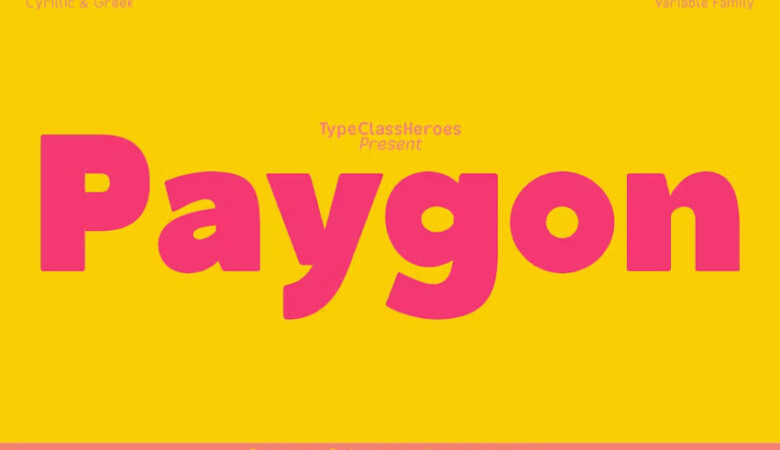 Paygon Font