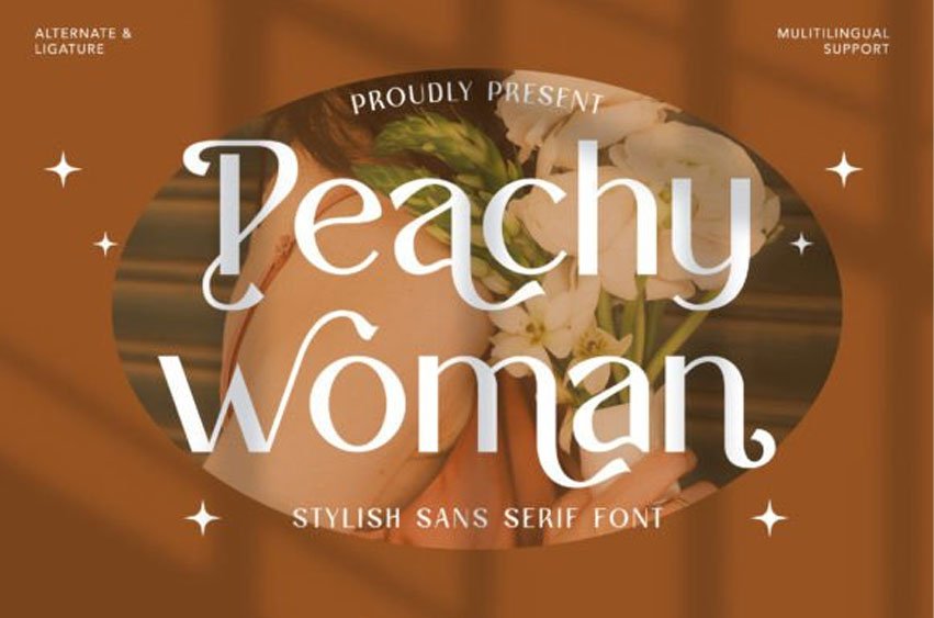Peachy Woman Font