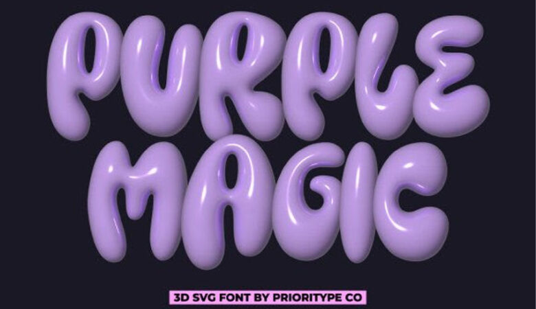 Purple Magic Font