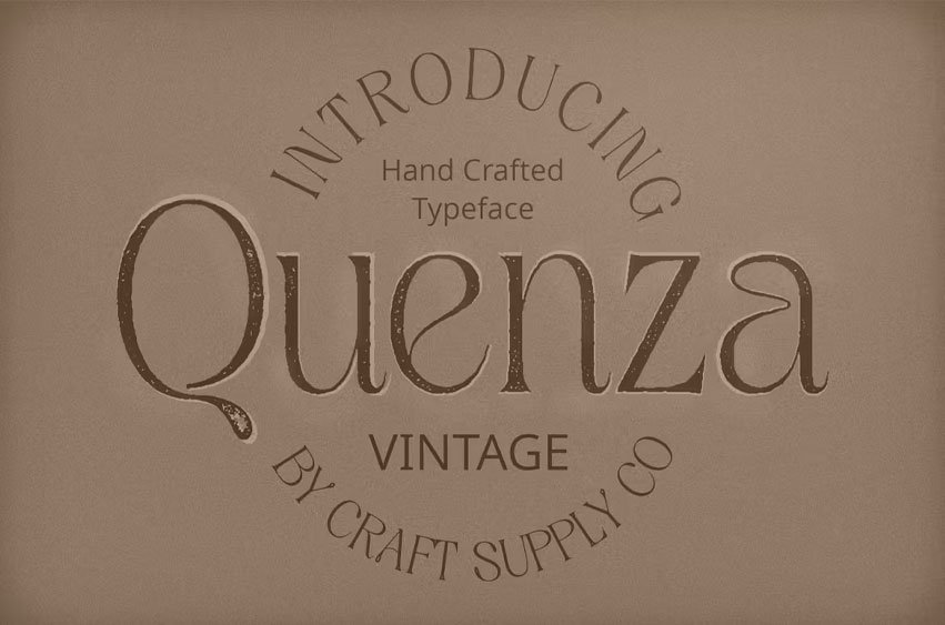 Quenza Font