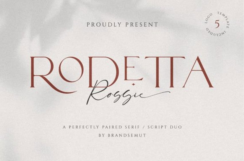 Rodetta Rossie Font