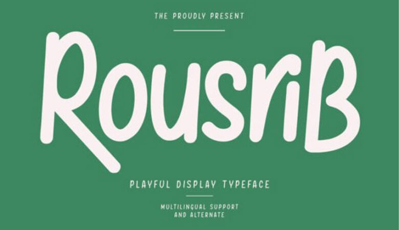 Rousrib Font