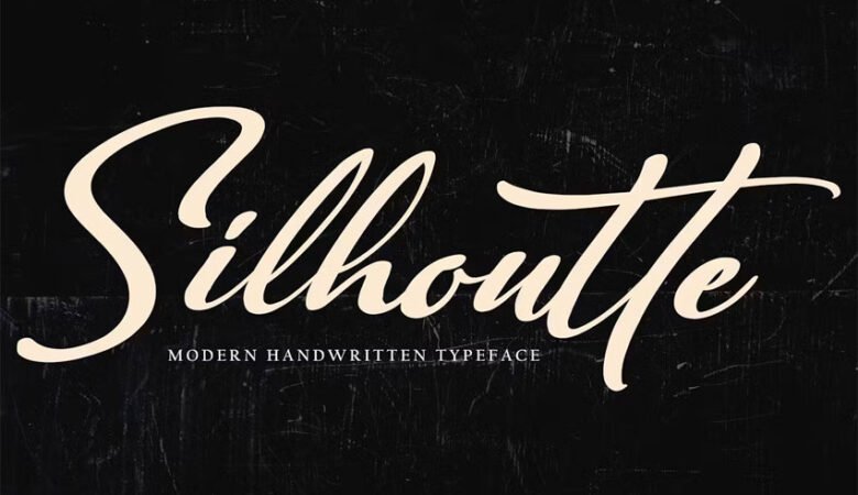 Silhoutte Font
