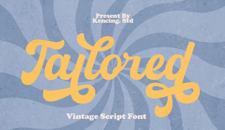Tailored Font