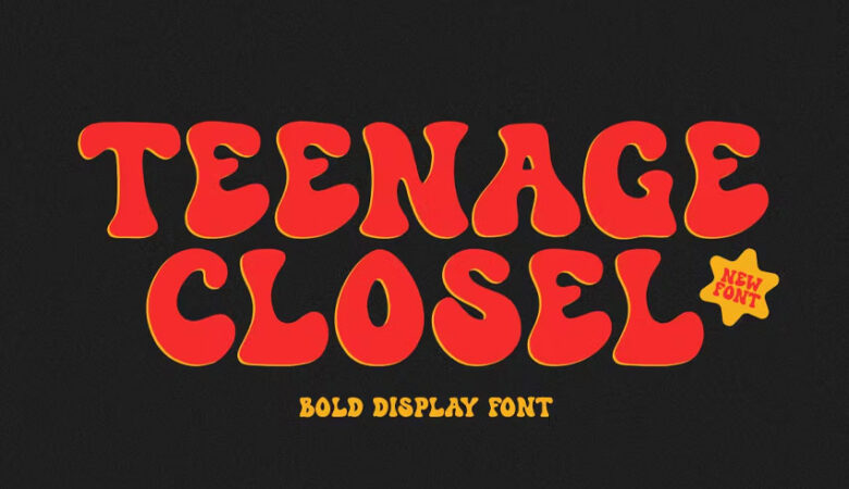 Teenage Closel Font