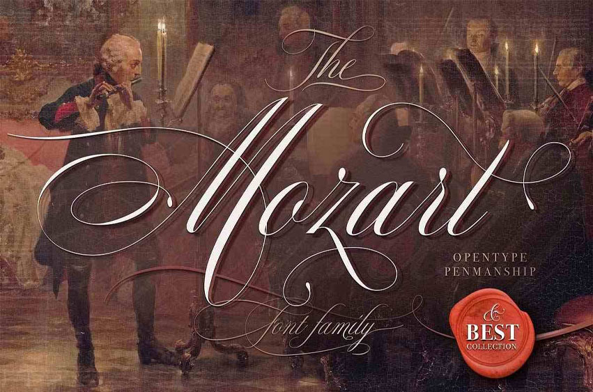 The Mozart Font