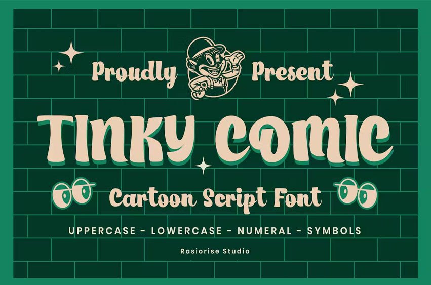 Tinky Comic Font