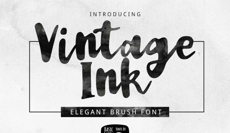 Vintage Ink Font