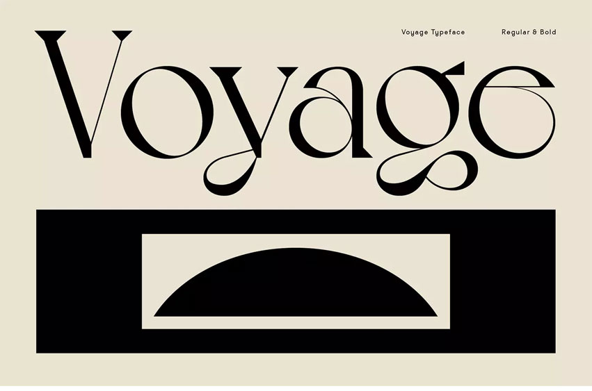 Voyage Font