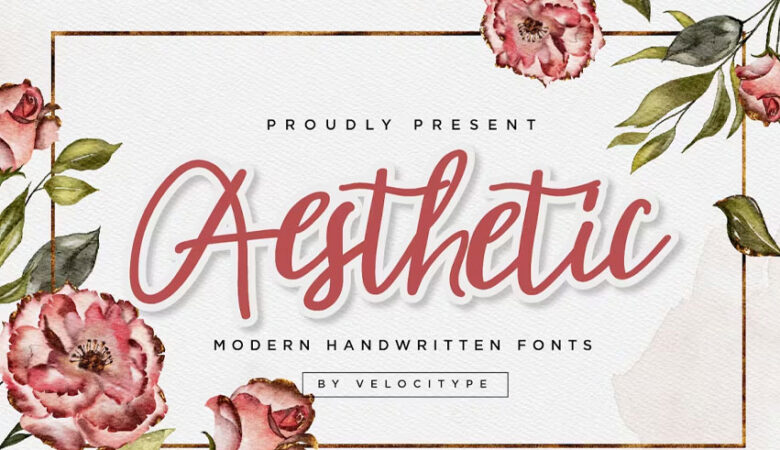 Aesthetic Handwritten Font