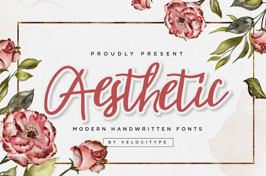 Aesthetic Handwritten Font