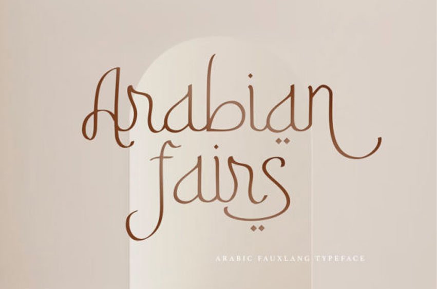 Arabian Fairs Font