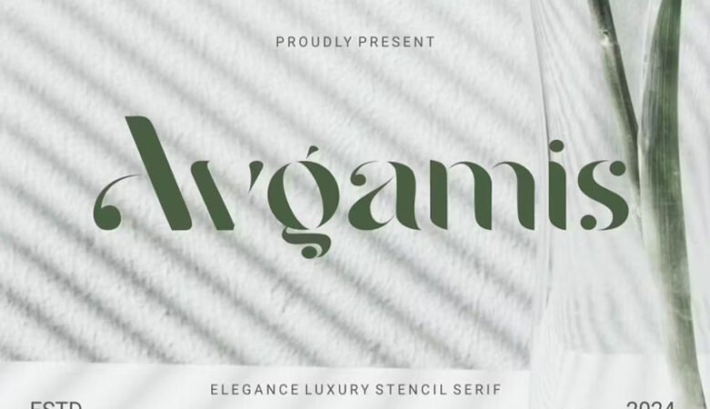 Avgamis Font