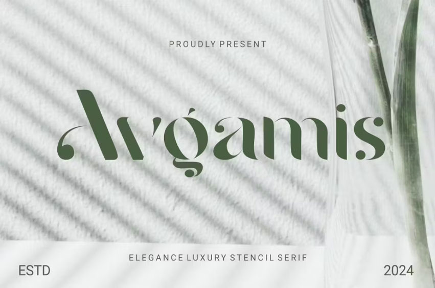 Avgamis Font