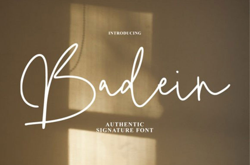 Badein Font