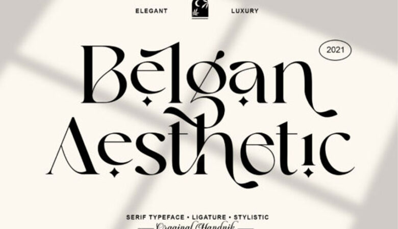 Belgan Aesthetic Font