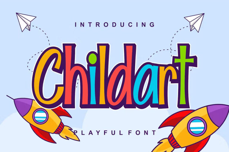 Childart Font - FreeDaFonts